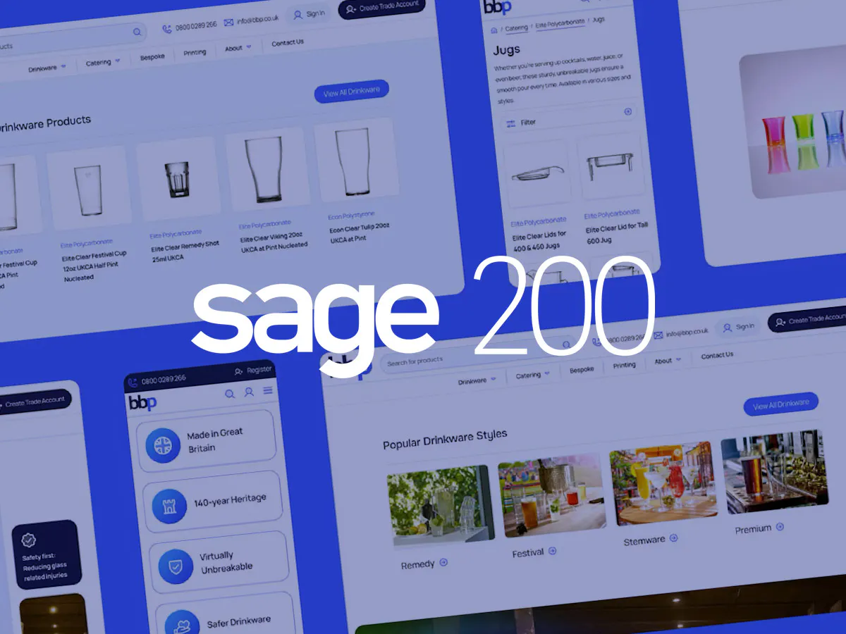 Sage 200 standard integration