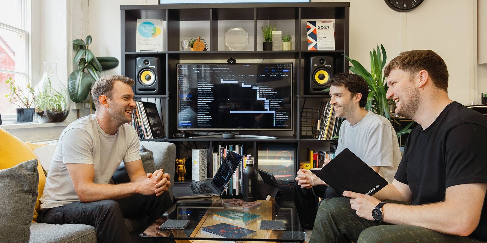 madeby.studio team strategy meeting