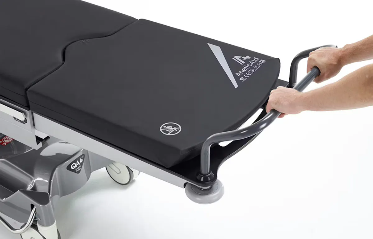 Image of an Anetic Aid trolley.