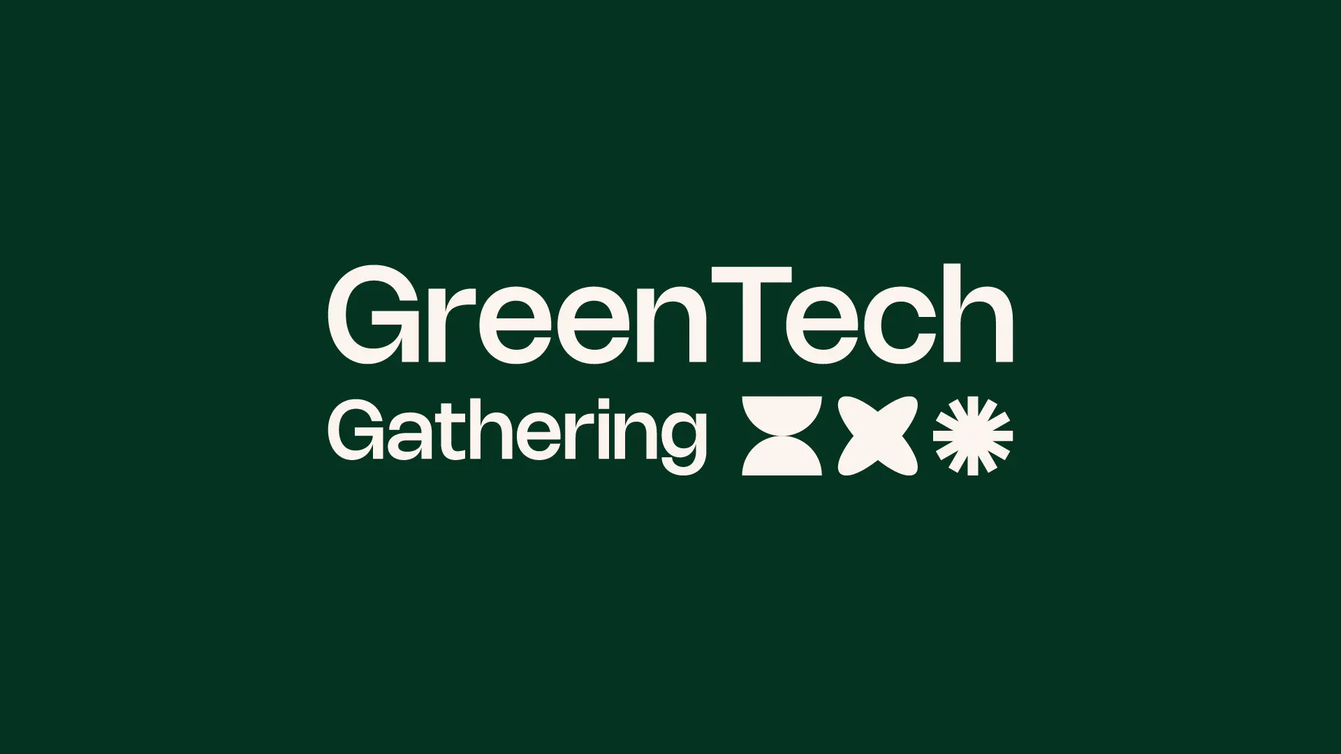 Image of the GreenTech Gathering logo.