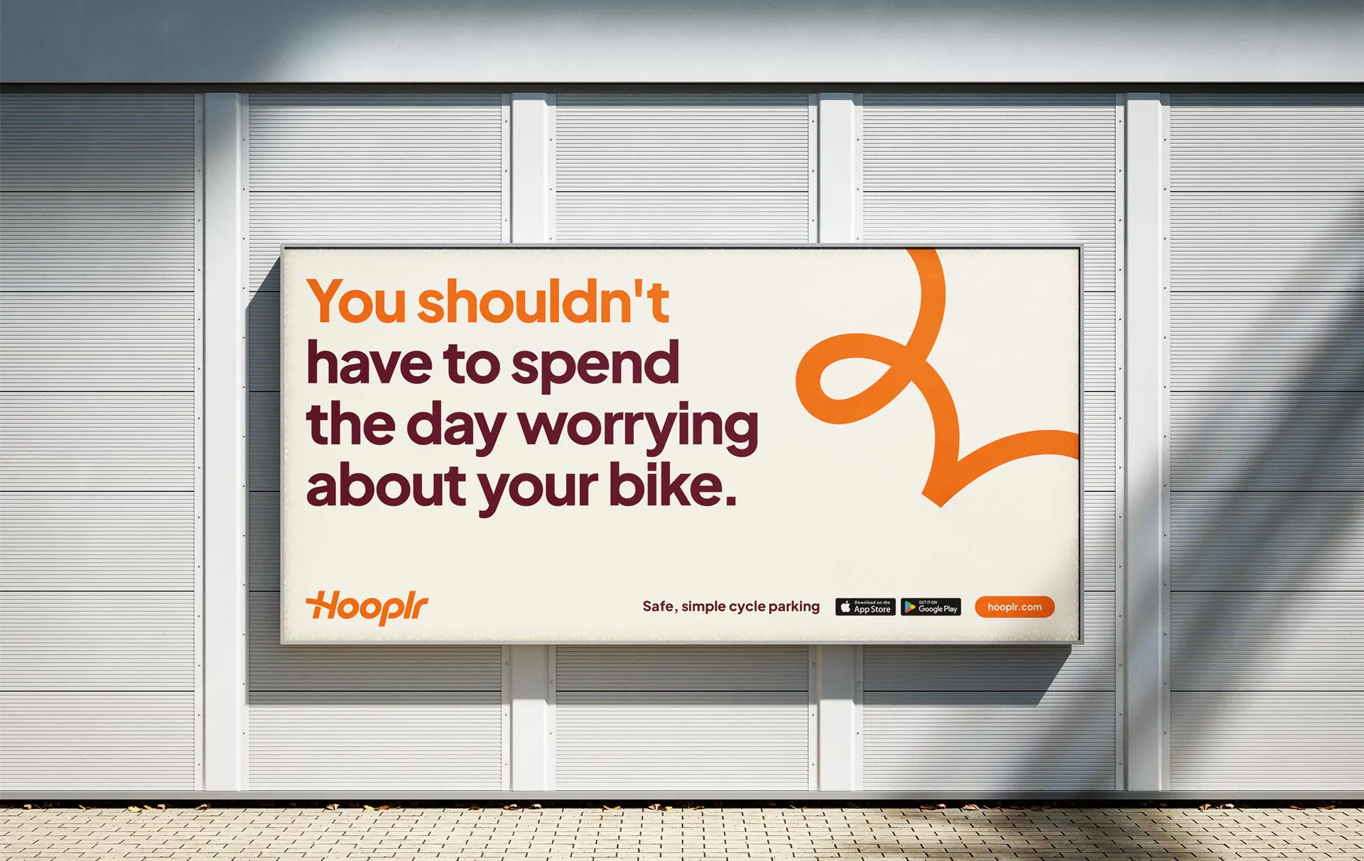 Hooplr billboard design