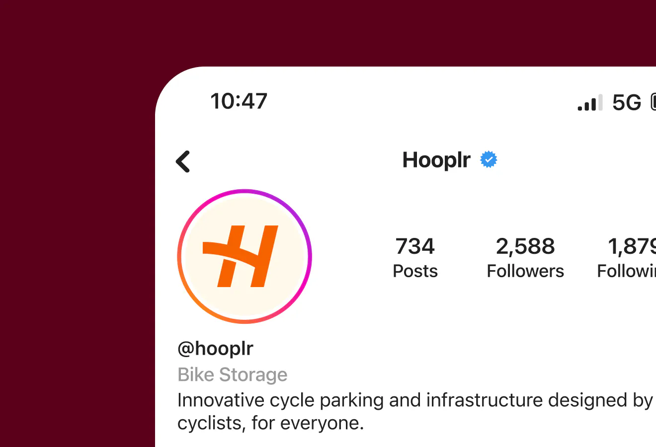 Hooplr instagram profile picture
