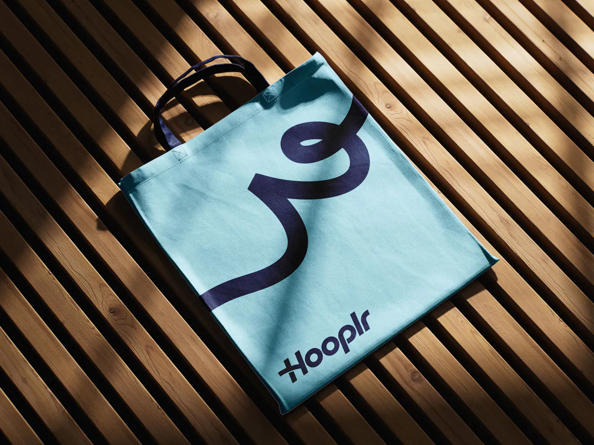 Hooplr tote bag