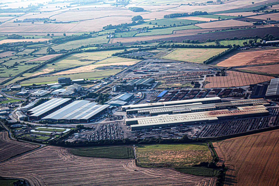 Photograph of the Dalton industrial estate.